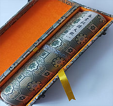 务川仡书画装裱案例